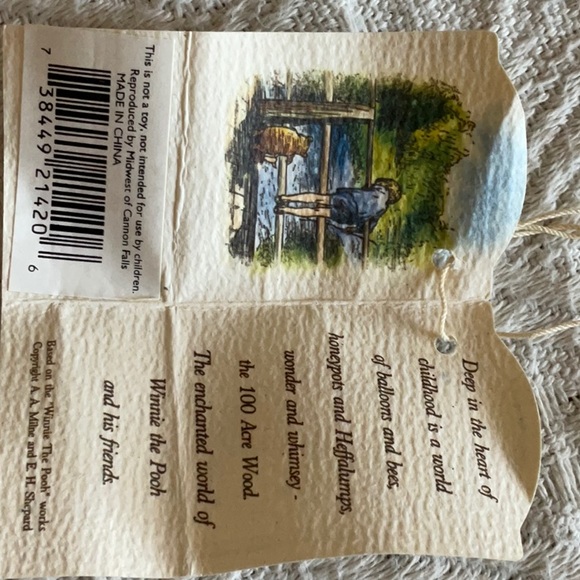 Classic POOH Porcelain Hinged Box Trick or Treat - Picture 8 of 10